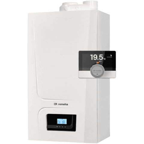 Remeha Avanta Ace 35c HR Combi-Comfortsysteem met eTwist klokthermostaat CW5